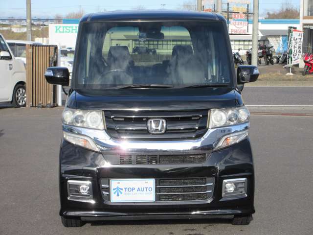 ホンダ Ｎ　ＢＯＸ ６６０ カスタムＧ ターボＳＳパッケージ ブラックスタイル４ＷＤ H29年 (東北) 99