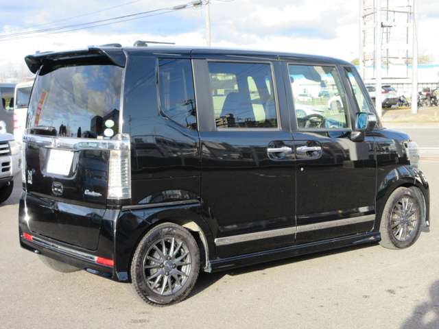 ホンダ Ｎ　ＢＯＸ ６６０ カスタムＧ ターボＳＳパッケージ ブラックスタイル４ＷＤ H29年 (東北) 99