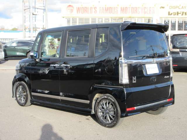 ホンダ Ｎ　ＢＯＸ ６６０ カスタムＧ ターボＳＳパッケージ ブラックスタイル４ＷＤ H29年 (東北) 99