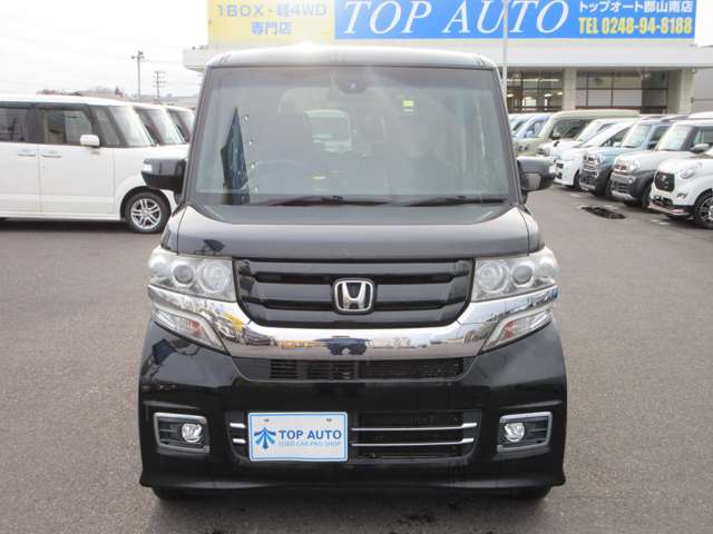 ホンダ Ｎ　ＢＯＸ ６６０ カスタムＧ ターボＳＳパッケージ ブラックスタイル４ＷＤ H29年 (東北) 99