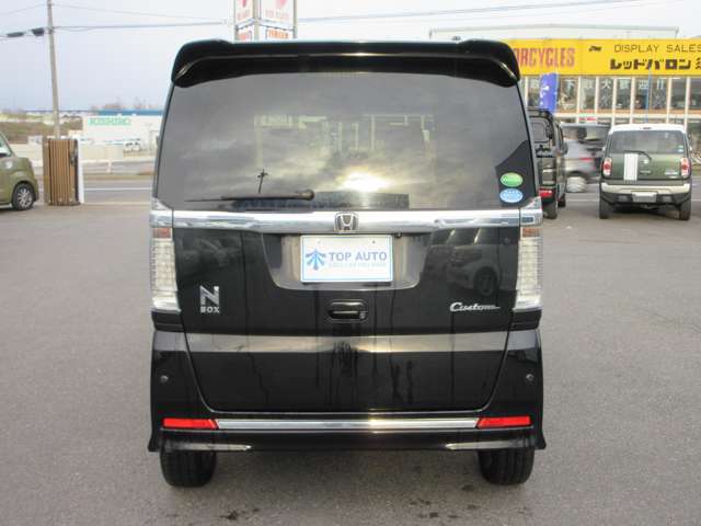 ホンダ Ｎ　ＢＯＸ ６６０ カスタムＧ ターボＳＳパッケージ ブラックスタイル４ＷＤ H29年 (東北) 99