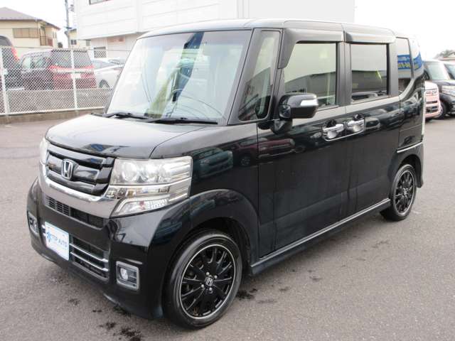 ホンダ Ｎ　ＢＯＸ ６６０ カスタムＧ ターボＳＳパッケージ ブラックスタイル４ＷＤ H29年 (東北) 99