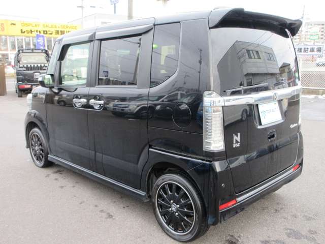 ホンダ Ｎ　ＢＯＸ ６６０ カスタムＧ ターボＳＳパッケージ ブラックスタイル４ＷＤ H29年 (東北) 99