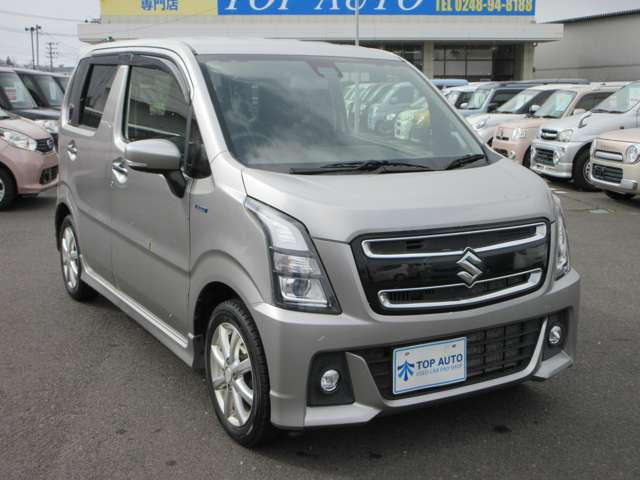 スズキ ワゴンＲ ６６０ スティングレー ハイブリッド Ｘ ４ＷＤ H29年 (東北) 99