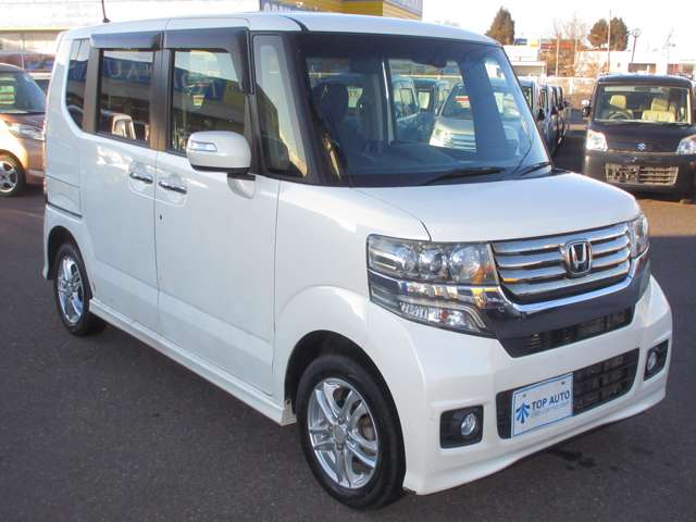 ホンダ Ｎ　ＢＯＸ ６６０ カスタムＧ ＳＳパッケージ ４ＷＤ H27年 (東北) 99
