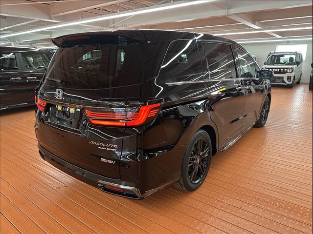 ホンダ オデッセイ Ｅ：ＨＥＶ ＡＢＳＯＬＵＴＥＥＸ ＢＬＡＣＫ ＥＤＩＴＩＯＮ R7年 (九州・沖縄) 99