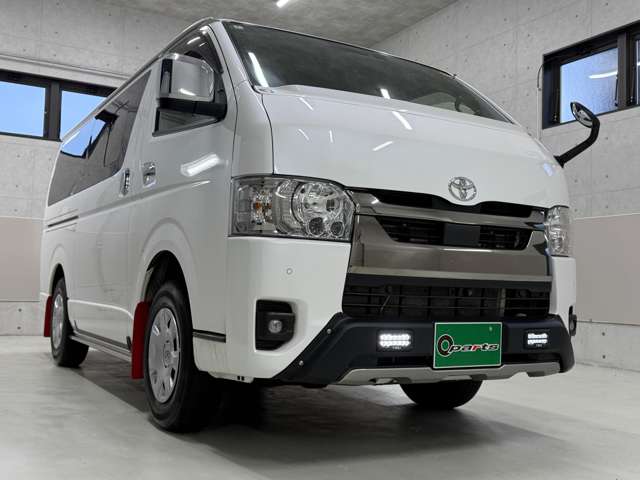 トヨタ ハイエースバン ２．８ スーパーＧＬ ダークプライムＩＩ ロングボディ ディーゼルターボ ４ＷＤ R6年 (東北) 99