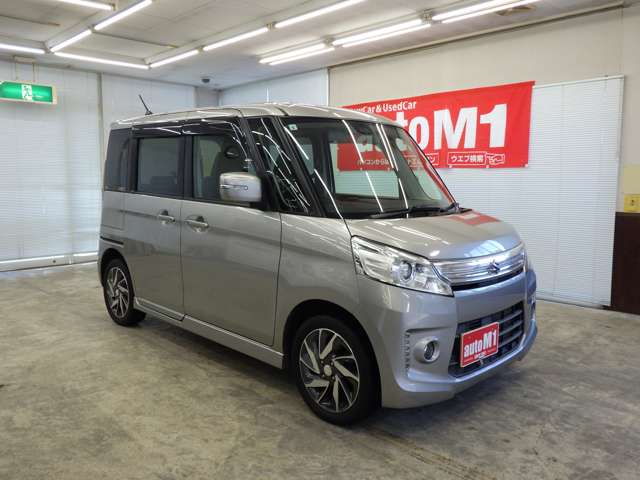スズキ スペーシア ６６０ カスタム ＴＳ レーダーブレーキサポート装着車 ４ＷＤ H26年 (東北) 99