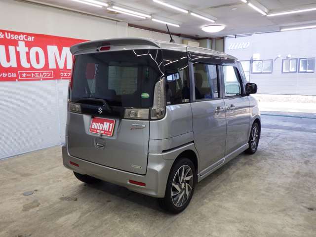 スズキ スペーシア ６６０ カスタム ＴＳ レーダーブレーキサポート装着車 ４ＷＤ H26年 (東北) 99