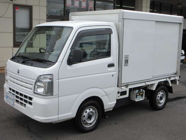 スズキ キャリイトラック ６６０ 保冷車 両側スライドドア仕様 ４ＷＤ R2年 (東北) 99