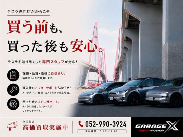 テスラ モデルＸ ロングレンジ ＡＷＤ 白内装 ７人乗リ R6年 (東海) 99