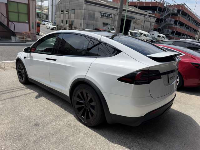テスラ モデルＸ ロングレンジ ＡＷＤ 白内装 ７人乗リ R6年 (東海) 99