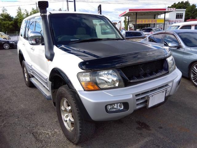 三菱 パジェロ ３．２ ロング スーパーエクシード ディーゼルターボ ４ＷＤ H11年 (四国) 99
