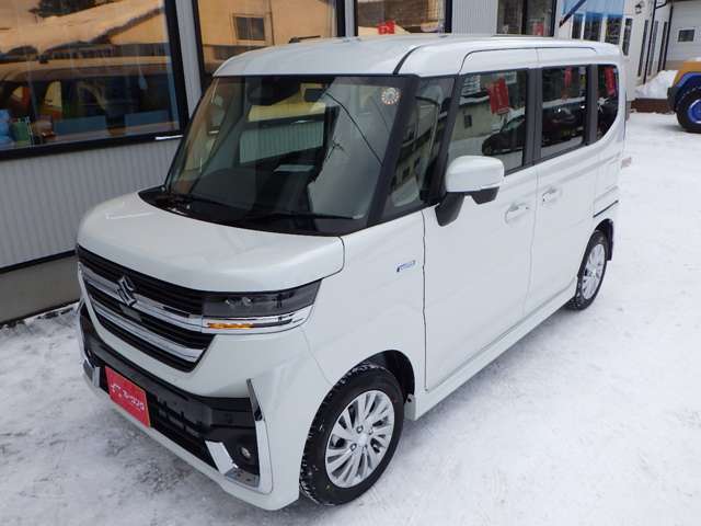 スズキ スペーシア ６６０ カスタム ハイブリッド ＧＳ ４ＷＤ R7年 (北海道) 99