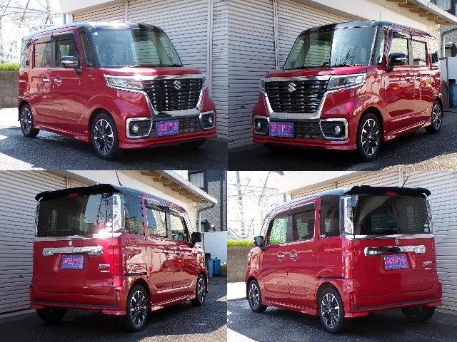 スズキ スペーシア ６６０ カスタム ハイブリッド ＸＳ 衝突被害軽減ブレーキ非装着車 H30年 (東北) 99