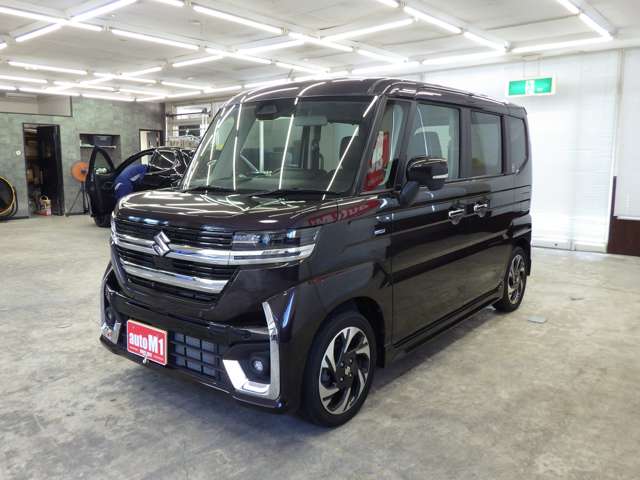 スズキ スペーシア　ギア ６６０ カスタム ハイブリッド ＸＳターボ ４ＷＤ R6年 (東北) 99