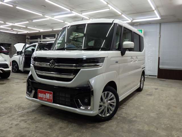 スズキ スペーシア ６６０ カスタム ハイブリッド ＧＳ ４ＷＤ R8年 (東北) 99