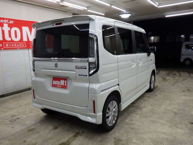 スズキ スペーシア ６６０ カスタム ハイブリッド ＧＳ ４ＷＤ R8年 (東北) 99
