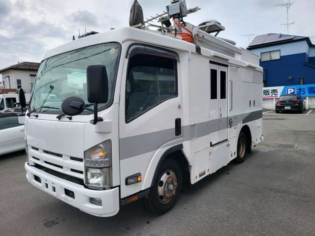 いすゞ エルフ 放送中継車 H20年 (関東) 99