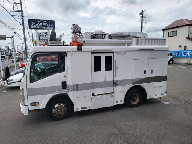 いすゞ エルフ 放送中継車 H20年 (関東) 99