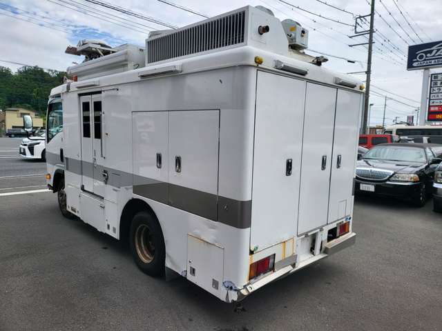 いすゞ エルフ 放送中継車 H20年 (関東) 99