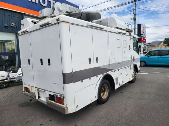 いすゞ エルフ 放送中継車 H20年 (関東) 99