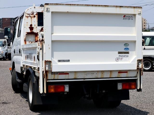 トヨタ ダイナ Ｗキャブ 積載２Ｔ 垂直式パワーゲート H28年 (東海) 99