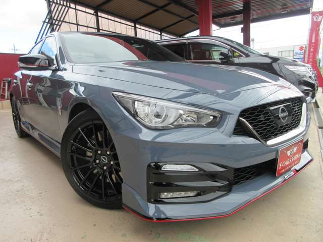 日産 スカイライン ３．０ ＮＩＳＭＯ ＲＥＣＡＲＯシート＋カーボン製フィニッシャー装着車 R6年 () 99