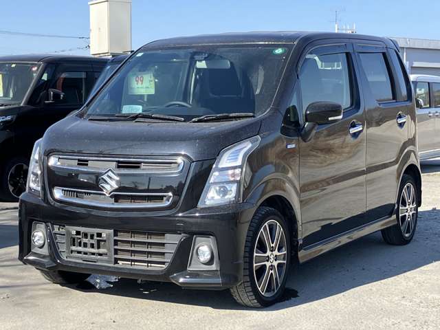 スズキ ワゴンＲ ６６０ スティングレー ハイブリッド Ｔ ４ＷＤ H30年 (北海道) 99