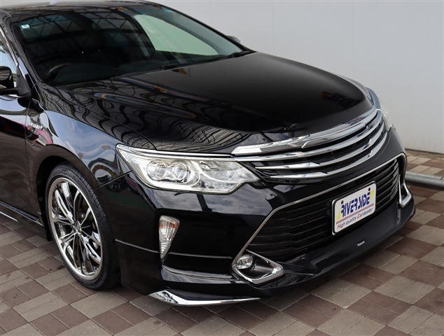 トヨタ カムリ　ハイブリッド ２．５ Ｇパッケージ プレミアムブラック H28年 (関東) 99