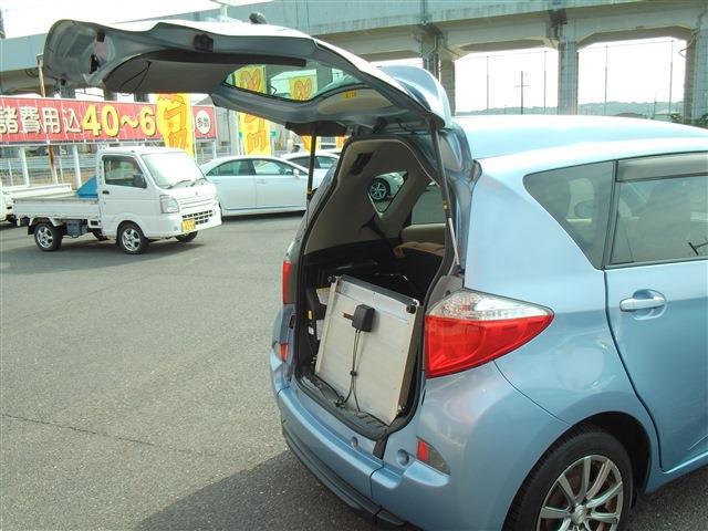 トヨタ ラクティス １．５ Ｇ ウェルキャブ 車イス仕様車スロープタイプ タイプＩ 助手席側リアシート付 H26年 (中国) 99