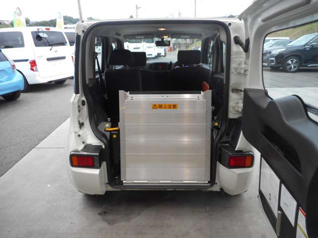 日産 キューブ １．５ １５Ｓ チェアキャブ スロープタイプ ベンチシートタイプ H23年 (東北) 99