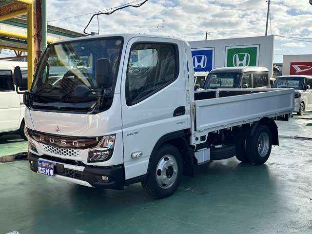 三菱フソウ キャンター ３．０ＤＴ 全低床 平ボディ ２Ｔ R7年 (東海) 99