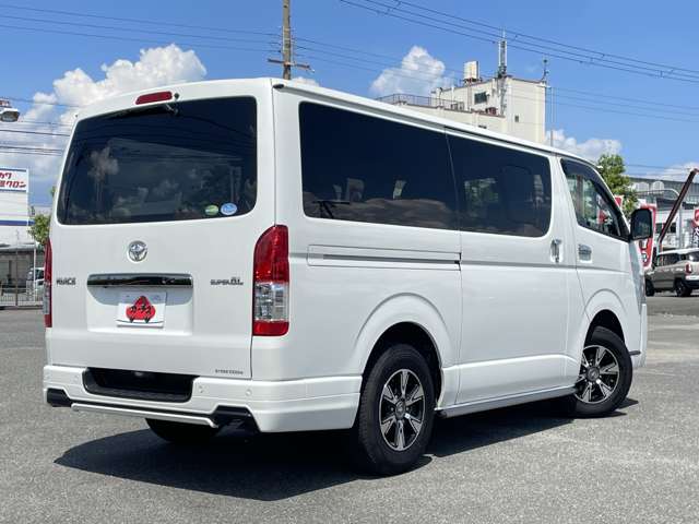 トヨタ ハイエースバン ２．８ スーパーＧＬ ダークプライムＩＩ ロングボディ ディーゼルターボ R2年 () 99