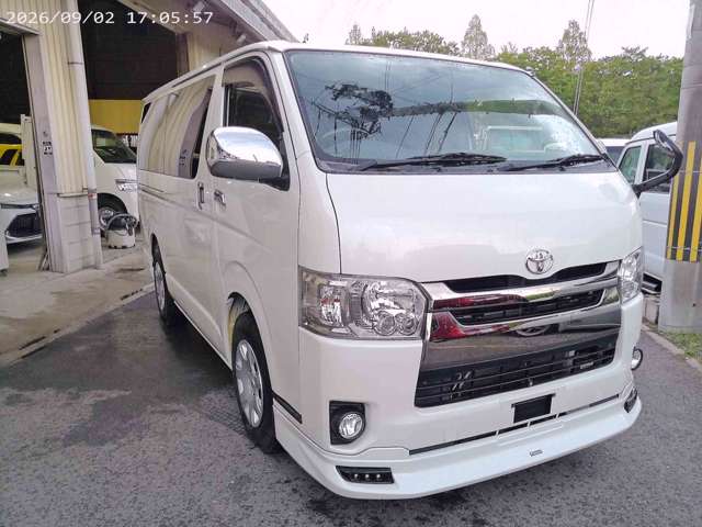 トヨタ ハイエースバン ２．０ スーパーＧＬ ダークプライム ロングボディ H28年 (近畿) 99