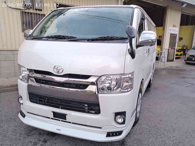 トヨタ ハイエースバン ２．０ スーパーＧＬ ダークプライム ロングボディ H28年 (近畿) 99