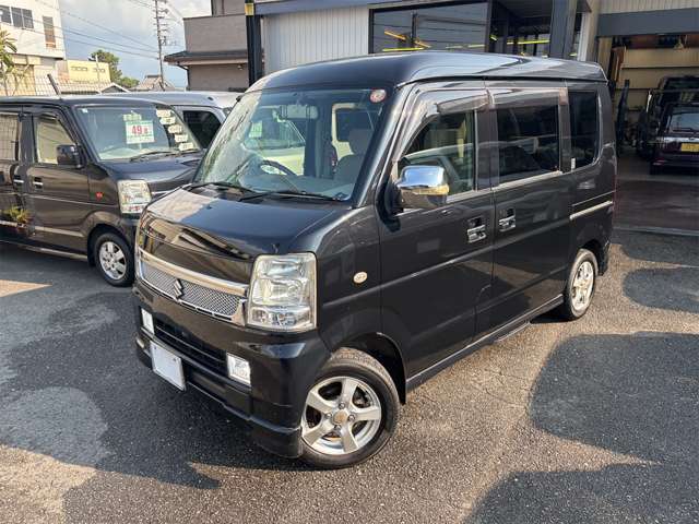 スズキ エブリイワゴン ６６０ ＰＺターボスペシャル ハイルーフ ディスチャージヘッドランプ装着車 H21年 (近畿) 99