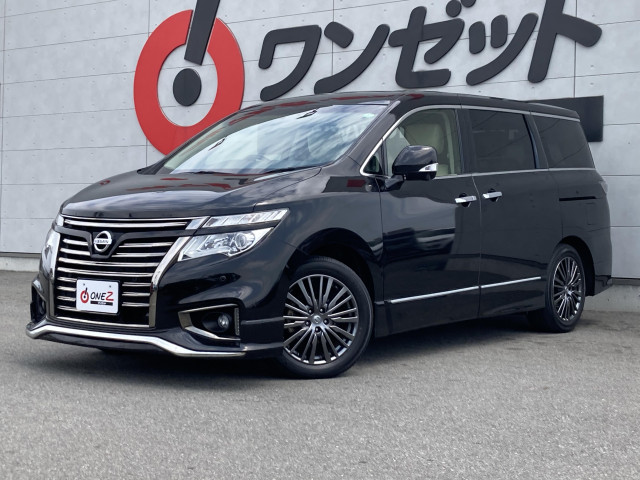 日産 エルグランド ３．５ ３５０ハイウェイスター ホワイトレザー アーバンクロム H29年 (四国) 99