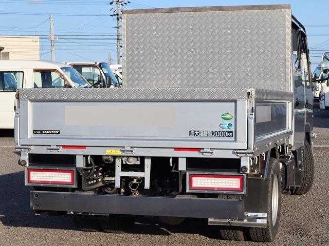 三菱フソウ キャンター Ｗキャブ 積載２Ｔ 平ボディ 全低床 R4年 (東海) 99