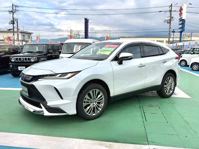 トヨタ ハリアー　ハイブリッド ２．５ ハイブリッド Ｅ－ＦＯＵＲ Ｚ レザーパッケージ ４ＷＤ R5年 (甲信越・北陸) 99
