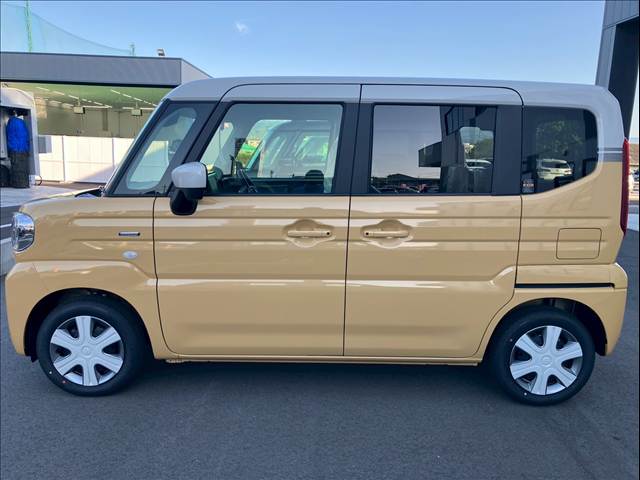 スズキ スペーシア ＨＹＢＲＩＤ Ｘ ソフトベージュ２トーンルーフ仕様 R8年 () 99