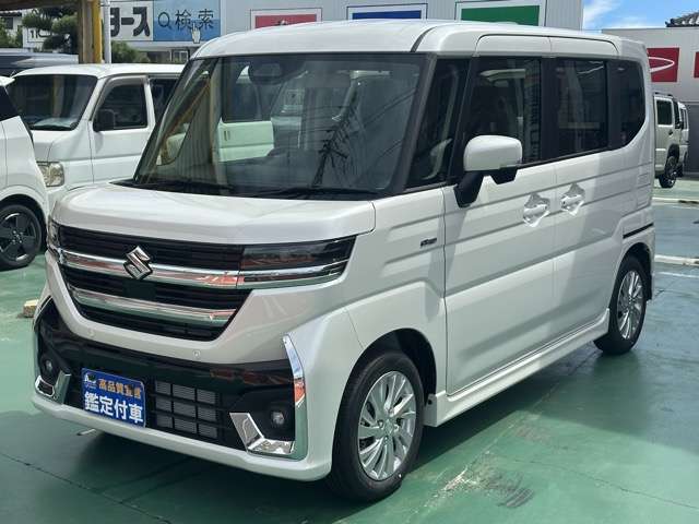 スズキ スペーシア ６６０ カスタム ハイブリッド ＧＳ R8年 () 99