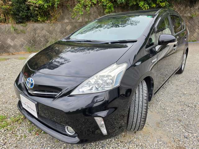 トヨタ プリウスΑ １．８ Ｓ チューン ブラック H25年 (関東) 99