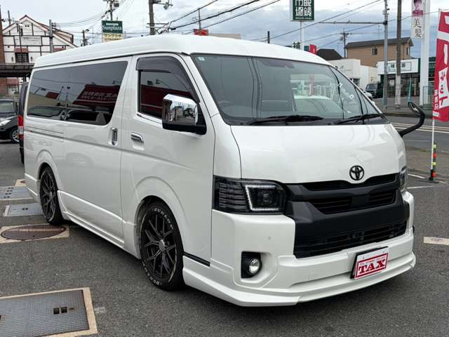 トヨタ ハイエースバン ２．８ スーパーＧＬ ダークプライムＩＩワイド ミドルルーフ ロングボディ ディーゼルターボ R3年 (近畿) 99