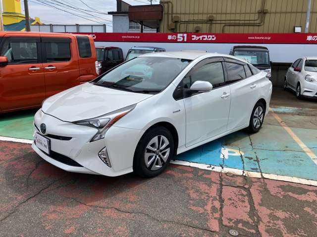 トヨタ プリウス １．８ Ｓ セーフティ プラス Ｅ－ＦＯＵＲ ４ＷＤ H29年 (甲信越・北陸) 99