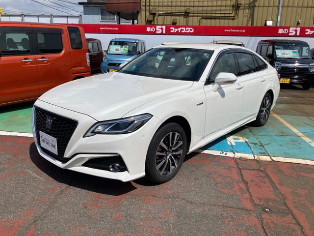 トヨタ クラウン　ハイブリッド ハイブリッド ２．５ Ｓ ＦＯＵＲ Ｃパッケージ ４ＷＤ R1年 (甲信越・北陸) 99