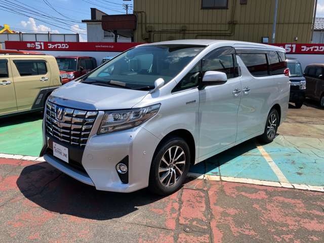 トヨタ アルファード　ハイブリッド ハイブリッド ２．５ Ｇ Ｅ－ＦＯＵＲ ４ＷＤ H27年 (甲信越・北陸) 99