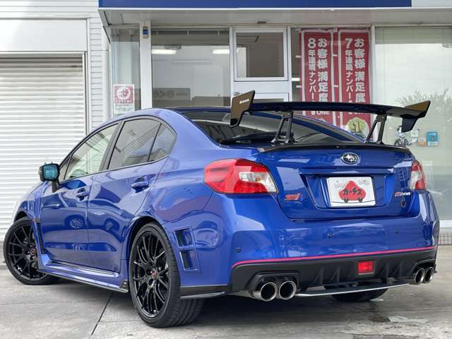スバル ＷＲＸ　ＳＴＩ ＳＴＩ ２．０ Ｓ２０８ ＮＢＲ チャレンジ パッケージ カーボンリアウイング ４ＷＤ H30年 () 99