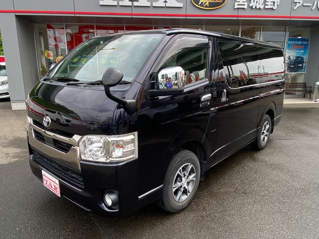 トヨタ ハイエースバン ２．８ スーパーＧＬ ダークプライムＩＩ ロングボディ ディーゼルターボ ４ＷＤ R3年 (東北) 99