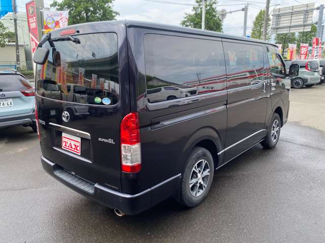 トヨタ ハイエースバン ２．８ スーパーＧＬ ダークプライムＩＩ ロングボディ ディーゼルターボ ４ＷＤ R3年 (東北) 99
